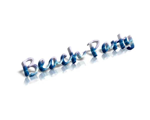 Beach party — Stock Photo, Image