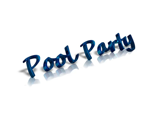 Pool party — Stock Photo, Image