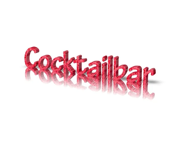 Barra de cocktails — Fotografia de Stock