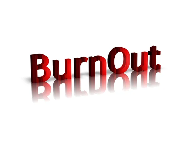 Burnout — Stockfoto