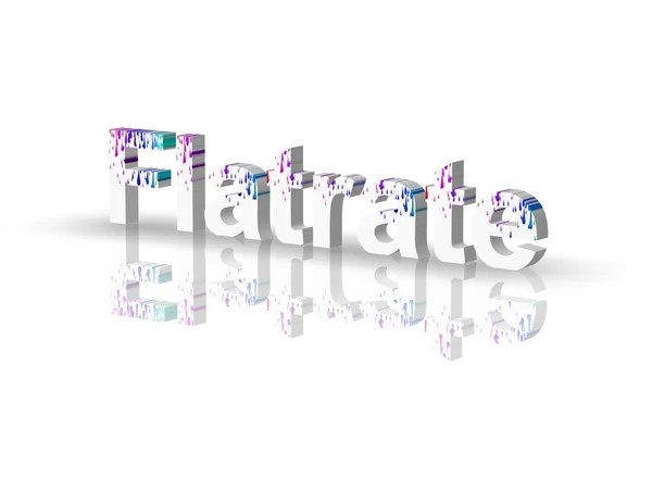 Flatrate — Stock Photo, Image