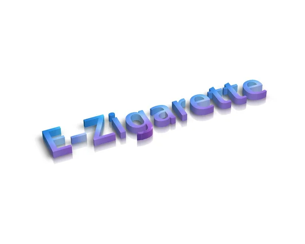 E-zigarette — 图库照片