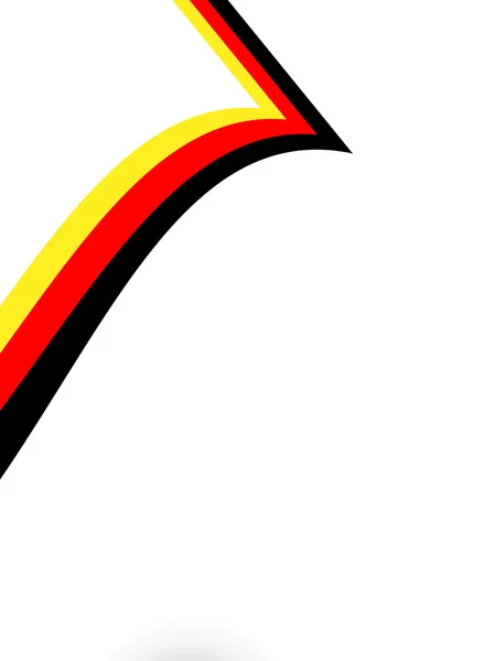 Bandeira da Alemanha, linhas abstratas — Fotografia de Stock