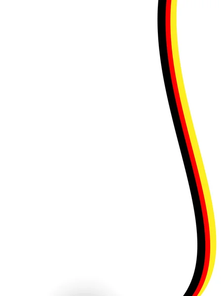 Almanya bayrağı, özet satırları — Stok fotoğraf