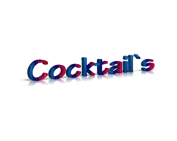 Cocktail itu — Stok Foto