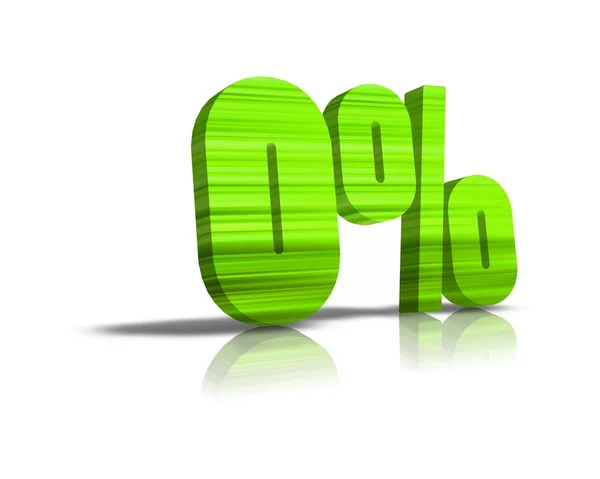 Percentage sign — Stock Photo, Image