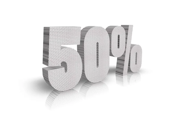 Percentage sign — Stock Photo, Image