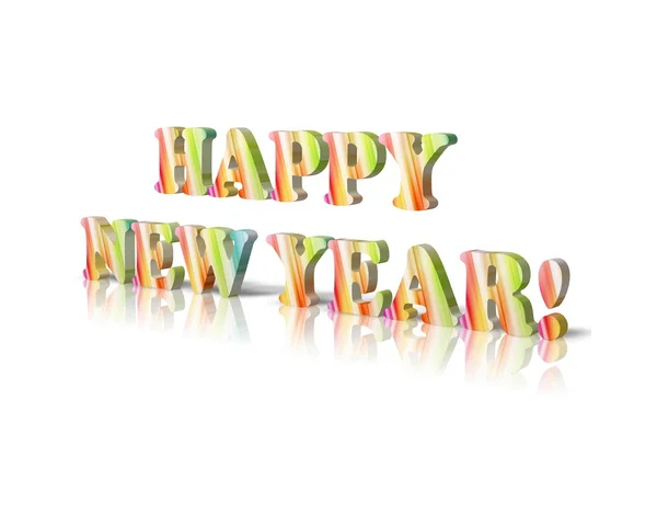 Prost neujahr happy new jear — Stock Photo, Image