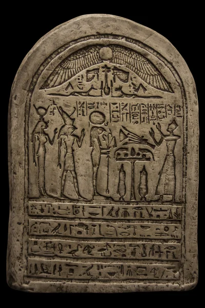 Placa de arcilla egipcia — Foto de Stock