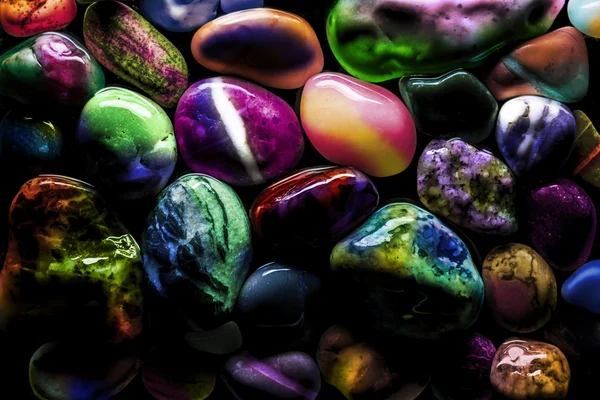 Coloured pebble — Stock Photo, Image