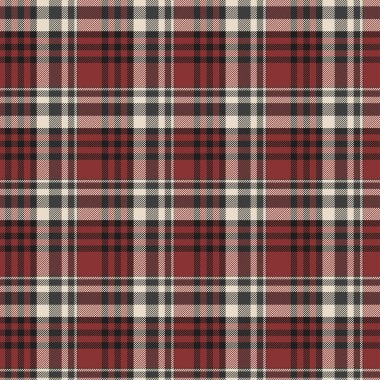 Tartan desenli arka plan. Ekose kumaş, masa örtüsü, kıyafet, gömlek, elbise, kağıt, yatak örtüsü, yorgan ve diğer tekstil ürünleri için kumaş. Vektör illüstrasyonu Eps 10