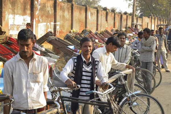 Rickshaw men — Stock Photo, Image