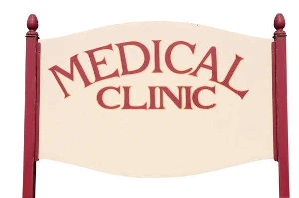 Medical Clinic Sign — Stock Photo, Image