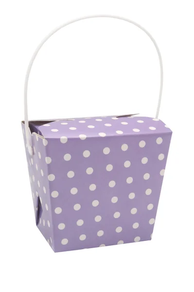 Caja favor partido púrpura —  Fotos de Stock
