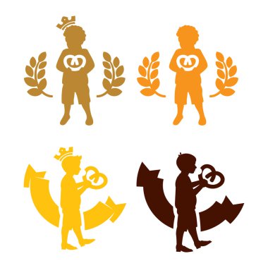 çerez Kral çocuk logosu