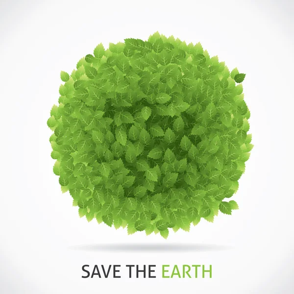 हमारी पृथ्वी को बचाओ — स्टॉक वेक्टर