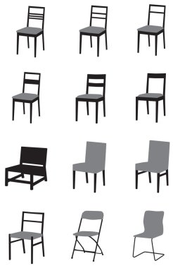 Modern dekorasyon vektör