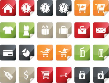 internet - web Icon set vektör