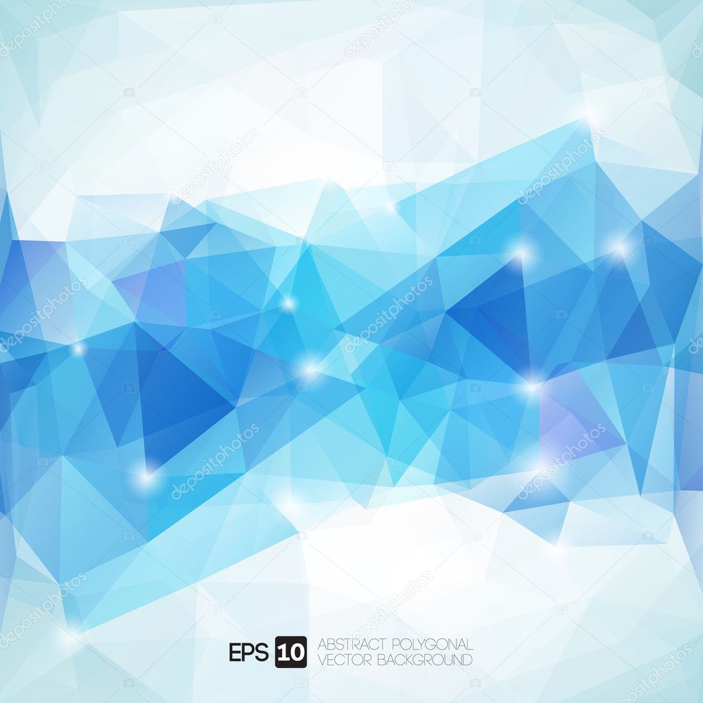 Abstract polygonal geometric background
