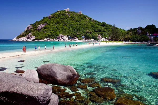 Koh Tao - uma ilha paradisíaca na Tailândia . — Fotografia de Stock
