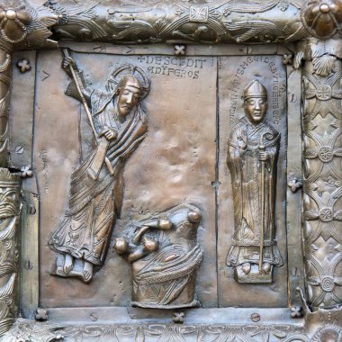 magdeburg gates Rölyef için.