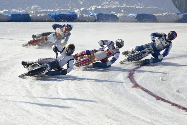 Speedway di ghiaccio — Foto Stock