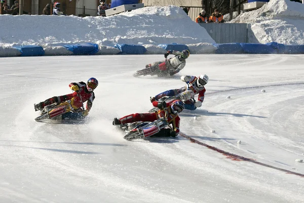 Ice Speedway — Stock Photo, Image