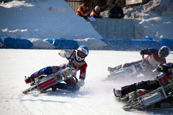 Ice Speedway — Stock Photo, Image