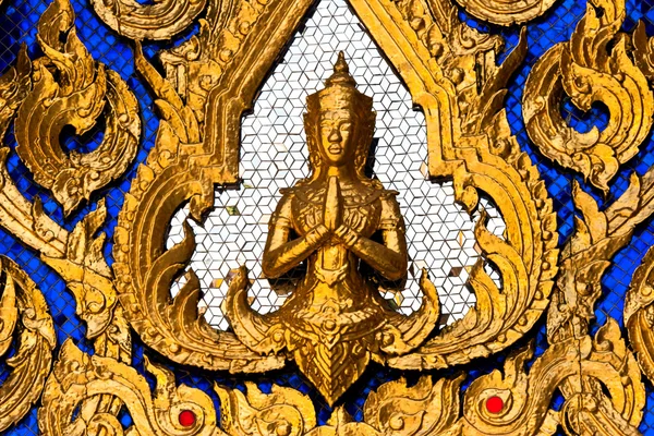 Vergulde buddha. — Stockfoto