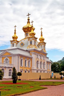 Peterhof grand palace'nın Kilisesi