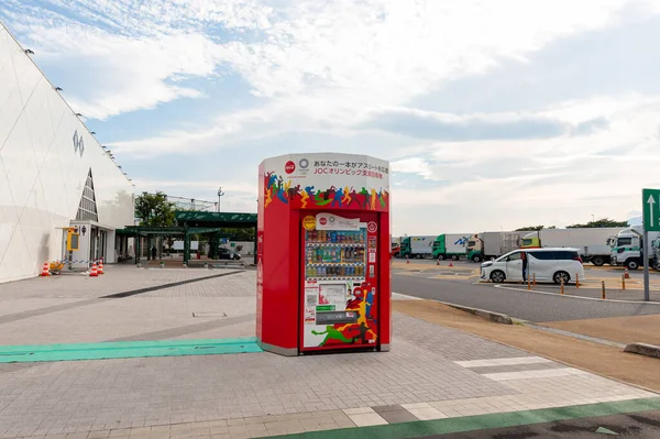 Ebina Service Area Kanagawa Prefektur Japan Juli 2021 Coca Cola — Stockfoto