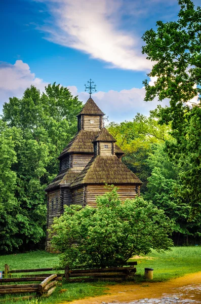 Iglesia de madera — Foto de Stock