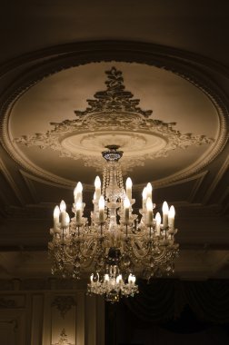 vintage kristal avize