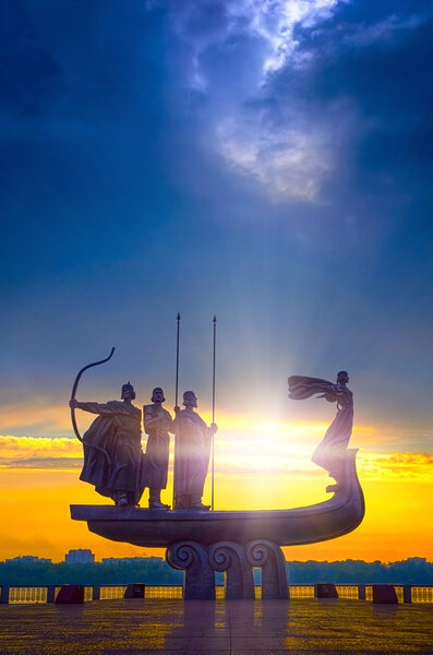 Founders of Kiev Monument