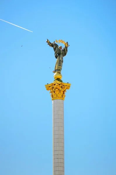 Монумент незалежності в Києві, Україна — стокове фото