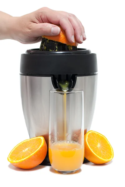 Freshly pressed orange juice — Stock Photo, Image