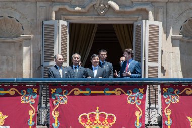 Japonya'nın Prens Naruhito - Salamanca -13-06-2013