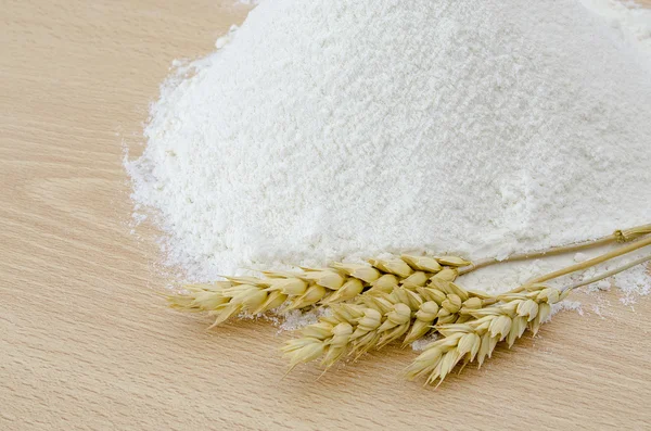 Wheat And Flour — Stock Photo, Image