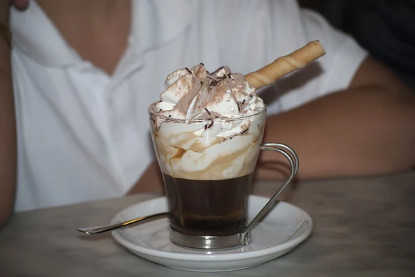 Irish Coffee. — Stock Photo, Image