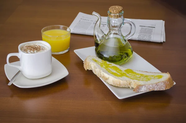 Petit déjeuner méditerranéen — Photo