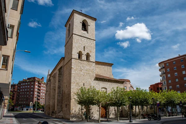 Pelencia Espagne Août 2021 Vue Sur Église San Lazaro Palencia — Photo