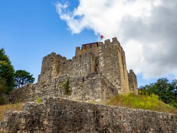 Vista Cima Colina Castillo Medieval Pombal Construido Siglo Xii Donado — Foto de Stock