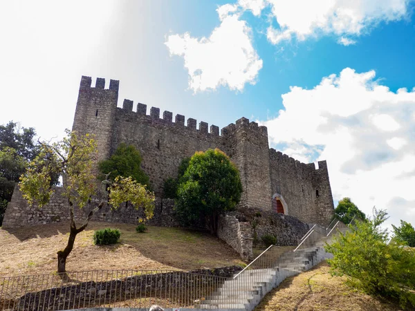 Vista Cima Colina Castillo Medieval Pombal Construido Siglo Xii Donado — Foto de Stock