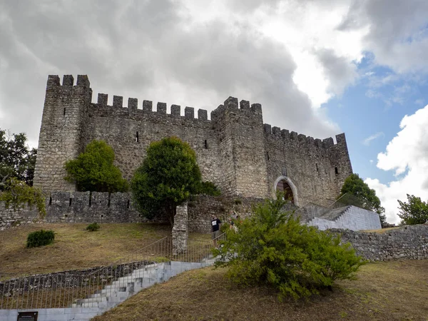 Vista Cima Colina Castillo Medieval Pombal Construido Siglo Xii Donado — Foto de Stock