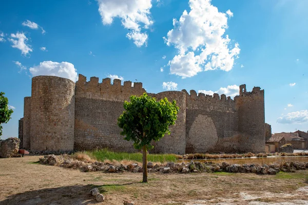 Medieval Castle Walled Town Uruena Province Valladolid Spain Book Village — Photo