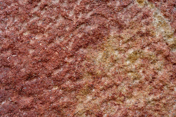 Empty Brown Oxidised Rusty Stone Surface Texture — Stockfoto