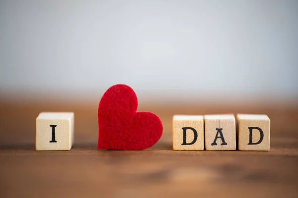 Cards Text Love Dad — Stok Foto