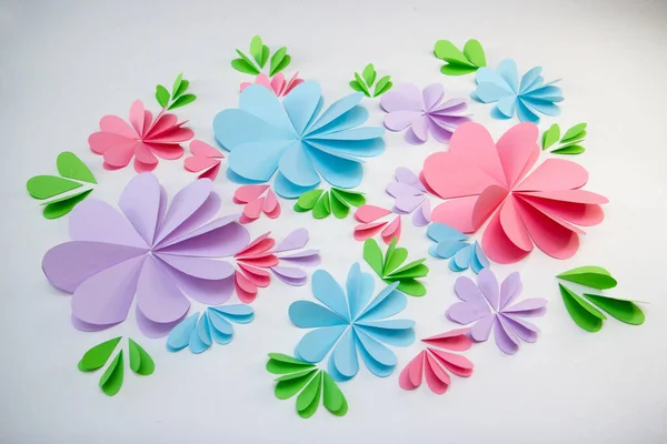 Parlak bahar çiçekleri, çiçek dekoru