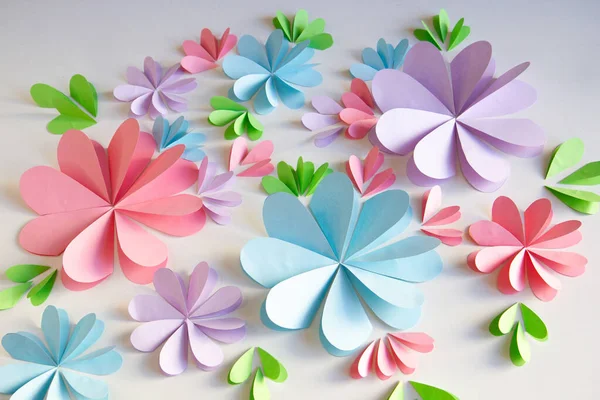 Parlak bahar çiçekleri, çiçek dekoru