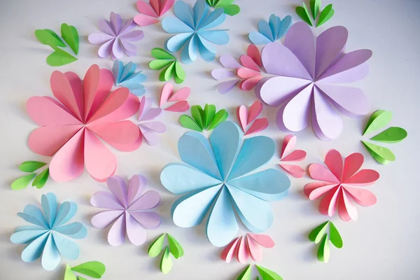 Parlak bahar çiçekleri, çiçek dekoru